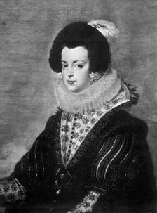 Elisabeth of Bourbon, wife of King Philip IV of Spain, c1630 (1901)