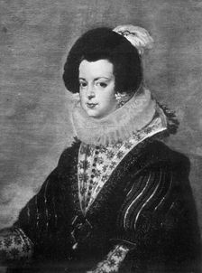 Elisabeth of Bourbon, wife of King Philip IV of Spain, c1630 (1901)