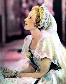 Elisabeth Bergner, Austro-Hungarian born actress, 1934-1935