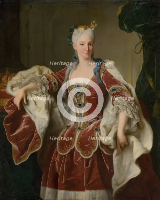 Elisabeth Farnese, 1723. Creator: Jean Ranc.