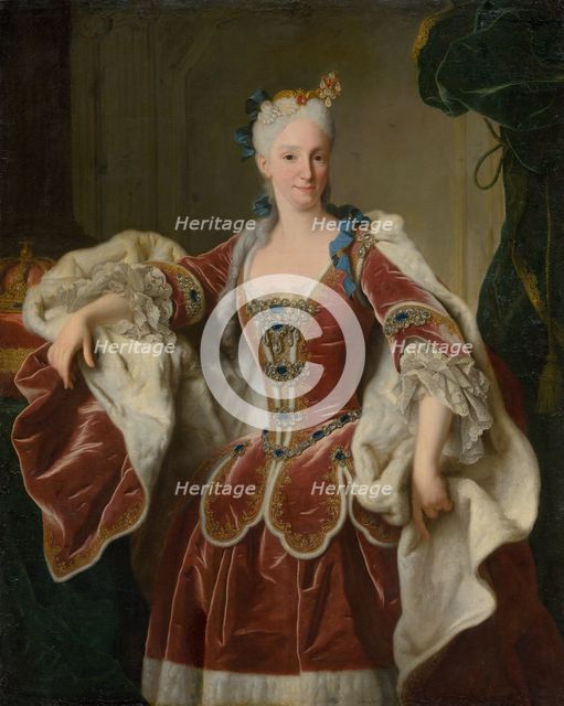 Elisabeth Farnese, 1723. Creator: Jean Ranc.