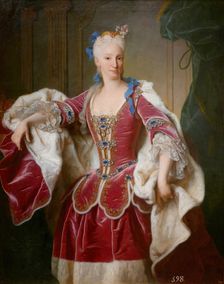 Elisabeth Farnese, Queen of Spain, 1723. Creator: Jean Ranc