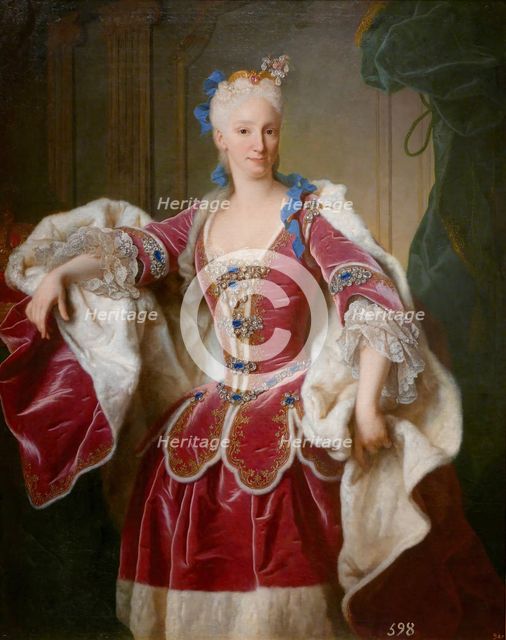 Elisabeth Farnese, Queen of Spain, 1723. Creator: Jean Ranc.