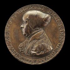 Elisabeth Grünenberger, born 1518, Wife of Johann Fichard 1539 (reverse), 1547. Creator: Hans Bolsterer