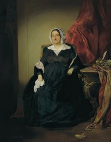 Elisabeth Imrédy, noblewoman of Omorovicze, 1848. Creator: August von Pettenkofen