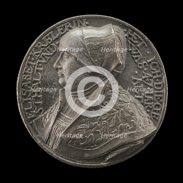 Elisabeth Kreler, c. 1490-after 1535, Wife of Laux Kreler. Creator: Hans Kels the Younger.