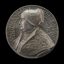 Elisabeth Kreler, c. 1490-after 1535, Wife of Laux Kreler. Creator: Hans Kels the Younger