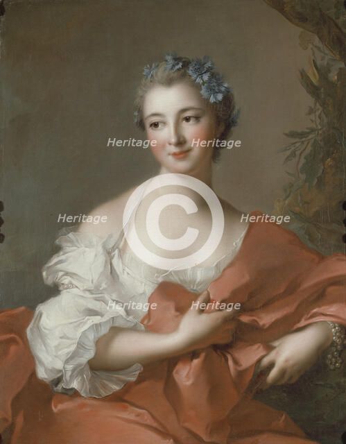 Élisabeth-Louise Marquise de L'Hôpital (1721-1767), née de Boullongne.