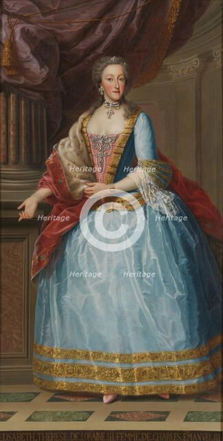 Elisabeth Therese of Lorraine (1711-1741), Queen of Sardinia. Artist: Anonymous 