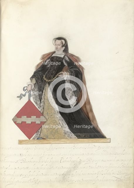 Elisabeth van Buren, Lady of Culemborg, c.1600-c.1625. Creator: Nicolaes de Kemp.
