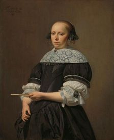 Elisabeth van Kessel (1640-1717), Wife of Willem Jacobsz Baert, 1671. Creator: Caesar Boëtius van Everdingen