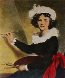 Elisabeth Vigée-Lebrun 1755-1842. - Selbstbildnis 1934. Creator: Unknown