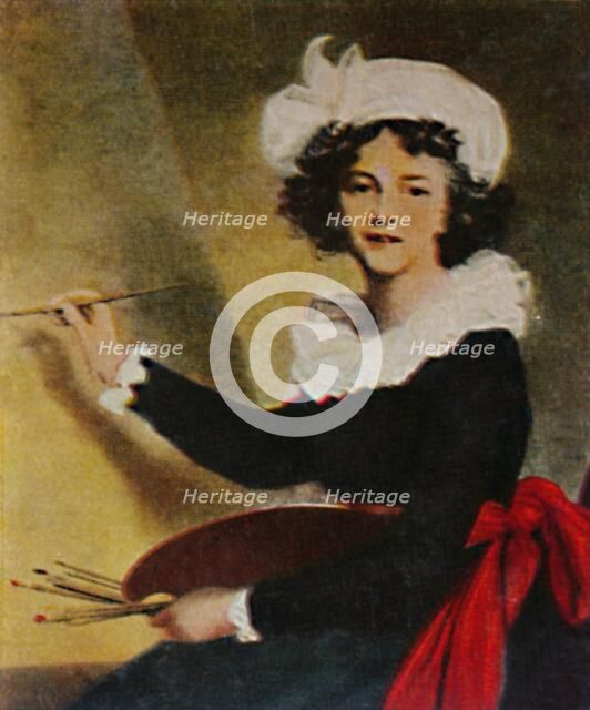 'Elisabeth Vigée-Lebrun 1755-1842. - Selbstbildnis', 1934. Creator: Unknown.