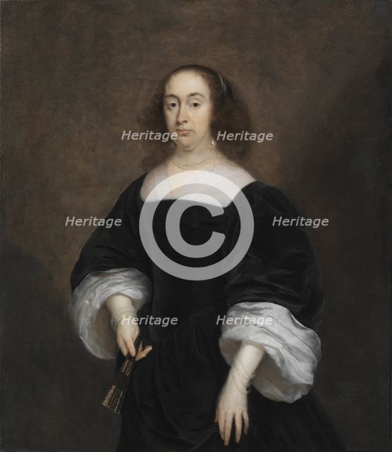 Elisabeth Vivien, married Parmentier. Creator: Cornelis Janssens van Ceulen.