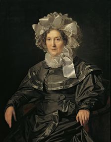 Elisabeth Waldmüller, the artist's mother, 1830. Creator: Ferdinand Georg Waldmuller