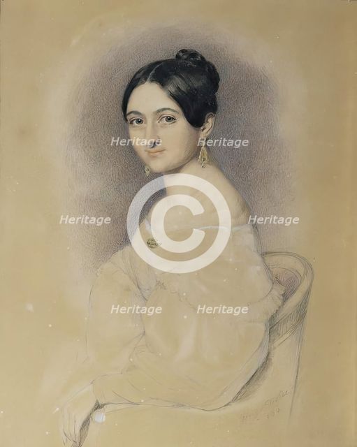 Elisabeth Zaillner, 1836. Creator: Georg Decker.
