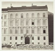Elisabethstraße No. 18, Wohnhaus Senior Excellenz des Grafen Trautmansdorf, 1860s. Creator: Unknown