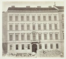 Elisabethstraße No. 20, Wohnhaus des Herrn E. von Dusy, 1860s. Creator: Unknown