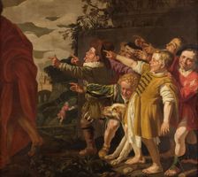 Elisha Mocked by the Little Children, c.1625-c.1630. Creator: Roeloff van Zijl
