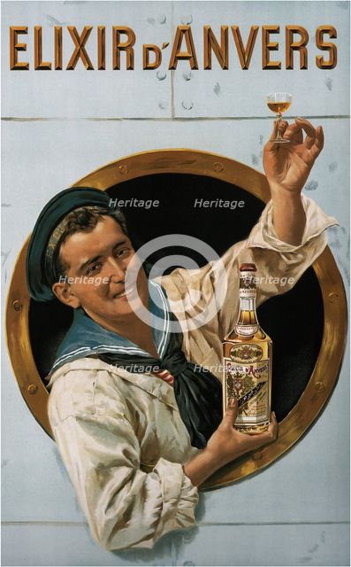 Elixir d'Anvers, 1906. Artist: Portielje, Gerard (1856-1929)