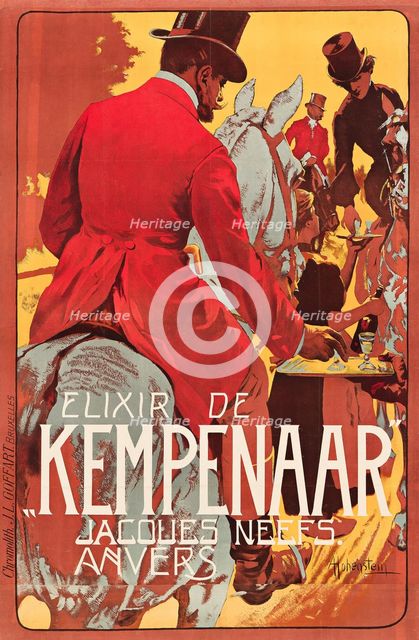 Elixir de Kempenaar, 1898. Creator: Adolf Hohenstein.