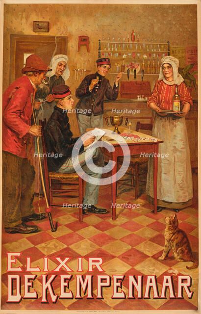 Elixir de Kempenaar, c1900-1910. Creator: Godfrinon, Ernest (1878-1927).