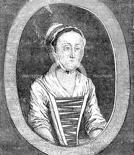 'Eliza Canning from the Life', c1753. Artist: Unknown