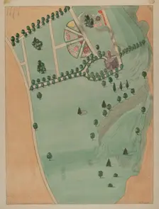 Eliza B. Jumel Estate, c. 1936. Creator: Virginia Richards