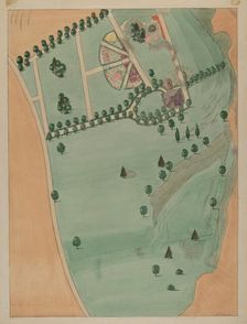 Eliza B. Jumel Estate, c. 1936. Creator: Virginia Richards