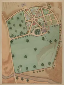 Eliza Jumel Estate, c. 1936. Creator: Virginia Richards