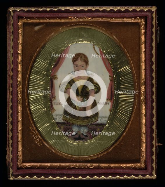 Eliza Osgood Peabody, Age 6, 1830. Creator: Unknown.