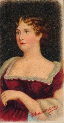Eliza O'Neill (1791-1872) was an Irish actress, 1912