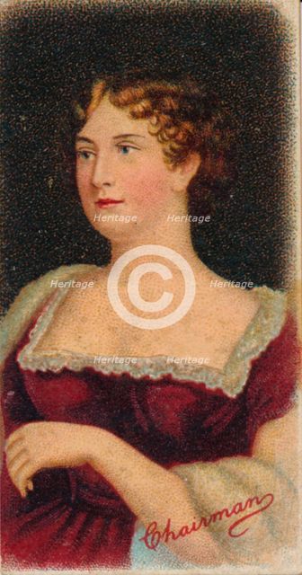 Eliza O'Neill (1791-1872) was an Irish actress, 1912. Artist: Unknown