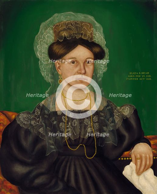 Eliza R. Read, 1833. Creator: Royall Brewster Smith.