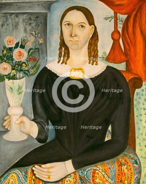 Eliza Welch Stone, c. 1845. Creator: Thomas Skynner.