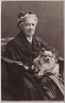 Elizaveta Vasilyevna Salias De Tournemire (1815-1892), née Sukhovo-Kobylina, 1891