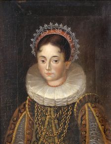 Elizabeth, 1549-1597, Princess of Sweden, Duchess of Mecklenburg, c16th century. Creator: Anon