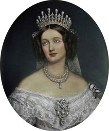 Elizabeth (1801-1873), Queen of Prussia, born Princess of Bavaria, early-mid 19th century. Creator: Joseph Karl Stieler