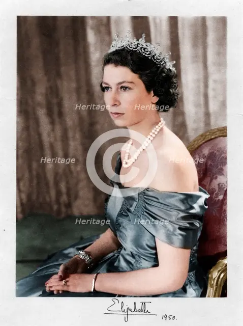 'Elizabeth', 1950. Artist: Sterling Henry Nahum Baron.