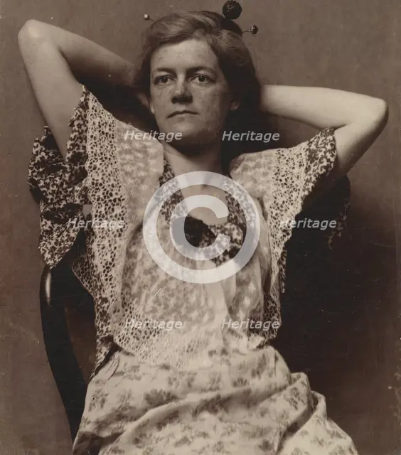 Elizabeth MacDowell Kenton, 1880s., 1880s. Creator: Thomas Eakins.