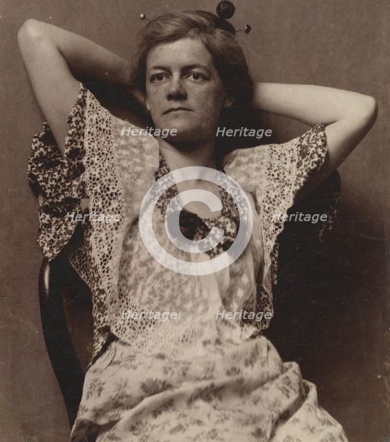 Elizabeth MacDowell Kenton, 1880s., 1880s. Creator: Thomas Eakins.