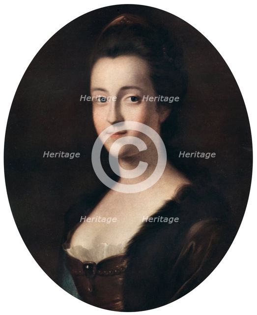 'Elizabeth, Margravine of Anspach', late 18th century, (1912).Artist: Thomas Gainsborough