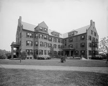 Elizabeth Mead Hall, Mount Holyoke College, South Hadley, Mass., between 1900 and 1910. Creator: William H. Jackson