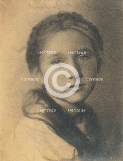 Elizabeth O'Malley McFarland, about 1914. Creator: Gertrude Kasebier.