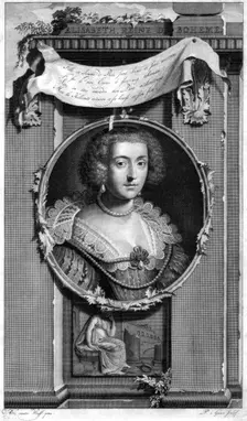 Elizabeth of Bohemia, c1697. Creator: Pieter Stevens van Gunst