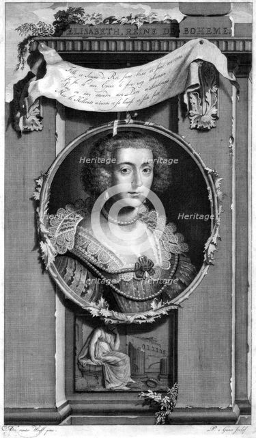 Elizabeth of Bohemia, c1697. Creator: Pieter Stevens van Gunst.