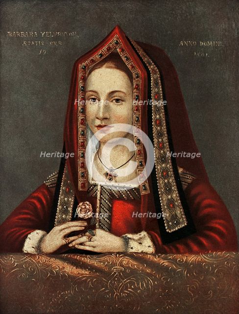 Elizabeth of York (1465-1503), 1501. Artist: Unknown