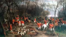 Elizabeth at the Hunt late 19th century. Artist: Wilhelm Richter
