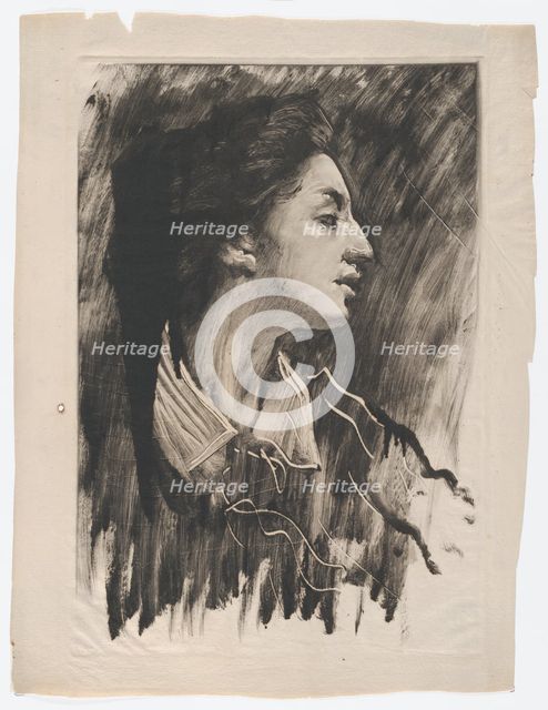 Elizabeth Alexander, ca. 1881. Creator: John White Alexander.