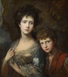 Elizabeth And Thomas Linley, c1768. Creator: Thomas Gainsborough